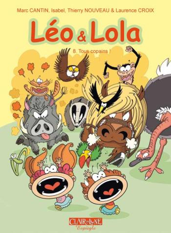 Couverture de l'album Léo & Lola - 8. Tous copains !