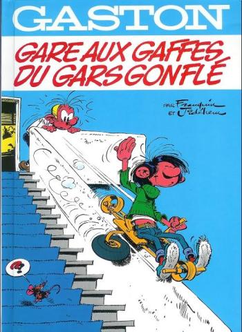 Couverture de l'album Gaston (France Loisirs - Album double) - 2. Gare aux gaffes du gars gonflés - En direct de la gaffe