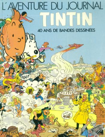 Couverture de l'album L'Aventure du journal Tintin (One-shot)