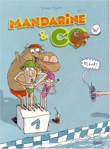 Couverture de l'album Mandarine & cow - 3. Plouf !