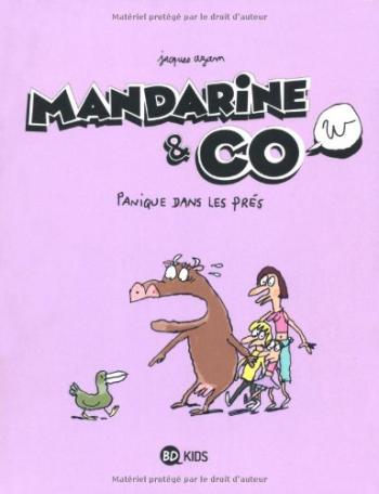 Couverture de l'album Mandarine & cow (Nouvelle série) - 3. Panique des les prés