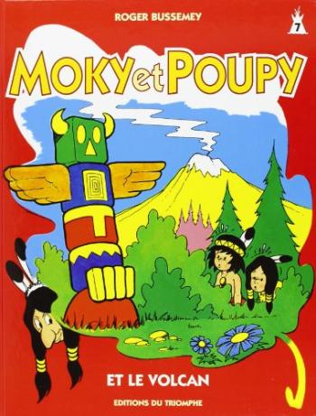 Couverture de l'album Moky et Poupy - 7. Moky et Poupy et le volcan