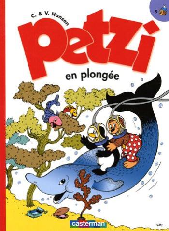 Couverture de l'album Petzi (Deuxième série) - 9. Petzi en plongée