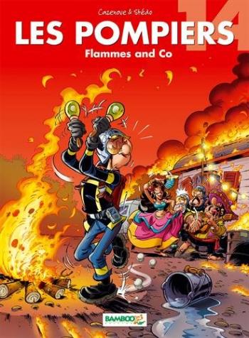 Couverture de l'album Les Pompiers - 14. Flammes and Co