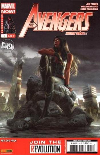 Couverture de l'album Avengers - Hors-Série - 1. L'enfer est plus doux... - Miss Hulk Rouge (1/2)