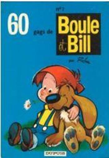 Couverture de l'album Boule & Bill - 2. 60 gags de Boule et Bill n°2