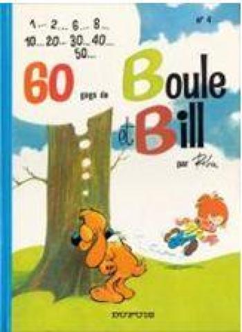 Couverture de l'album Boule & Bill - 4. 60 gags de Boule et Bill