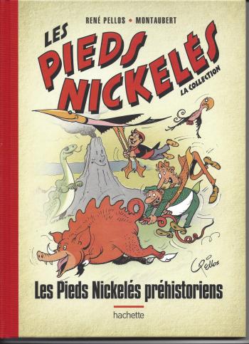Couverture de l'album Les Pieds Nickelés - La Collection - 44. Les Pieds Nickelés préhistoriens