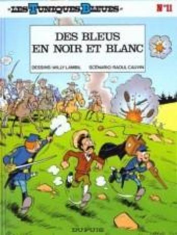 Couverture de l'album Les Tuniques bleues - 11. Des Bleus en noir et blanc