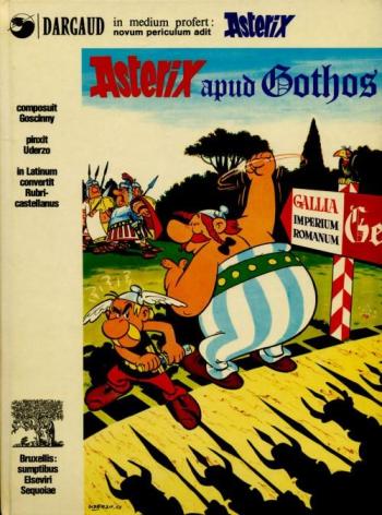 Couverture de l'album Astérix (En latin) - 3. Astérix apus Gothos