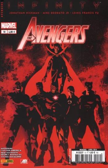 Couverture de l'album Avengers (V4) - 10. Infinity 2013