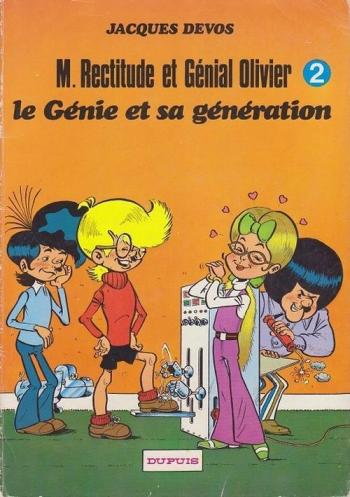 Couverture de l'album M. Rectitude et Génial Olivier - 2. Le Génie et sa génération