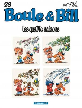 Couverture de l'album Boule & Bill (dès 2000) - 28. Les quatre saisons