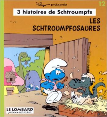 Couverture de l'album 3 histoires de Schtroumpfs - 12. Les Schtroumpfosaures