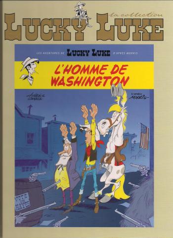 Couverture de l'album Lucky Luke - La Collection (Hachette) - 75. L'homme de Washington