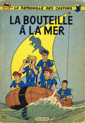 Couverture de l'album La Patrouille des Castors - 5. La bouteille à la mer
