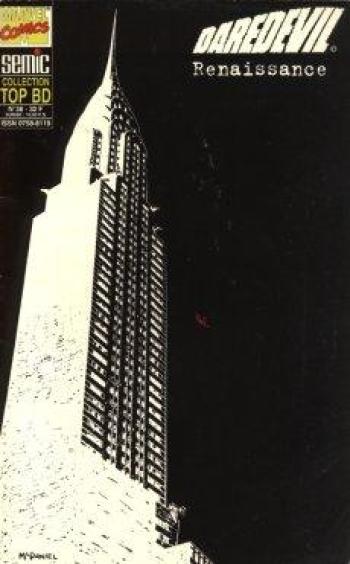 Couverture de l'album Top BD - 38. Daredevil - Renaissance (vol.1)