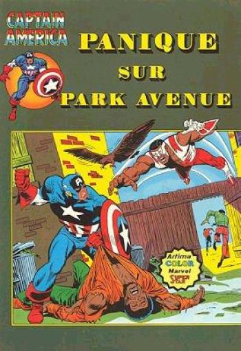 Couverture de l'album Captain América (Arédit Artima) - 11. Panique sur Park Avenue