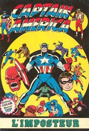 Couverture de l'album Captain América (Arédit Artima) - 12. L'imposteur