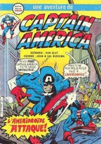 Couverture de l'album Captain América (Arédit Artima) - 20. L'Améridroïde attaque !