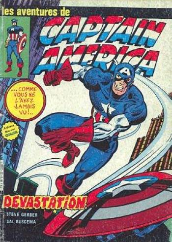 Couverture de l'album Captain América (Arédit Artima) - 22. Dévastation