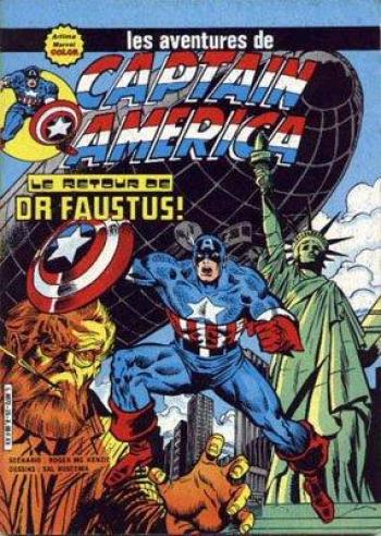 Couverture de l'album Captain América (Arédit Artima) - 25. Le retour de Dr Faustus!