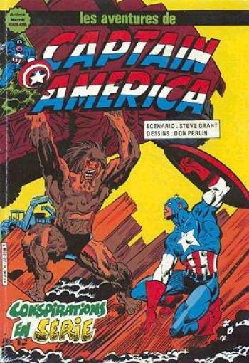 Couverture de l'album Captain América (Arédit Artima) - 27. Conspirations en série