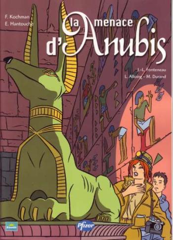 Couverture de l'album La Menace d'Anubis (One-shot)