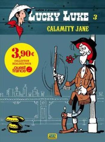 Couverture de l'album Lucky Luke (Collection Ouest France) - 3. Calamity Jane