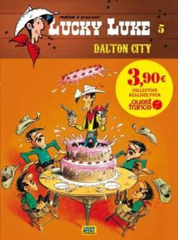 Couverture de l'album Lucky Luke (Collection Ouest France) - 5. Dalton City