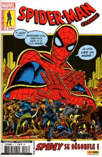Couverture de l'album Spider-Man Classic - 8. Spidey se dégonfle !