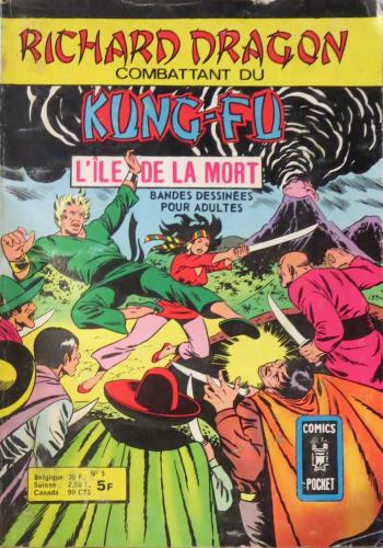 Couverture de l'album Richard Dragon combatant du Kung-Fu - 5. L'île de la mort