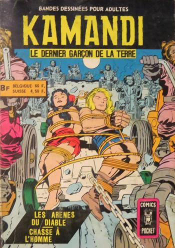 Couverture de l'album Kamandi (Artima ancienne collection) - INT. Receuil: les arènes du Diable - Chasse à l'homme