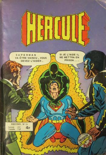 Couverture de l'album Hercule (1e Série - Collection Flash) - 13. Eclair Noir contre Superman