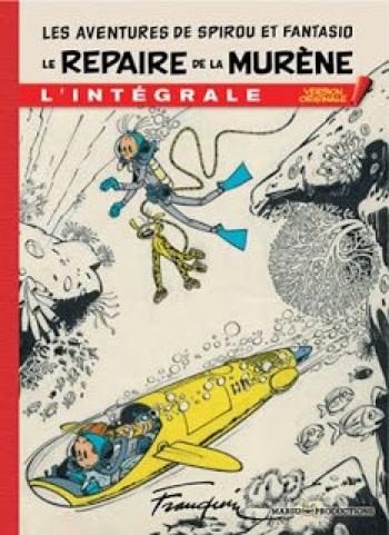 Couverture de l'album Les Aventures de Spirou et Fantasio - L'Intégrale Version originale - 3. Le Repaire de la murène