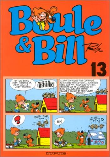 Couverture de l'album Boule & Bill (Édition spéciale 40 ans) - Tome 13