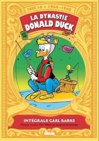 Couverture de l'album La Dynastie Donald Duck - Intégrale Carl Barks - 16. 1966-1968 - Picsou roi du Far West et autres histoires