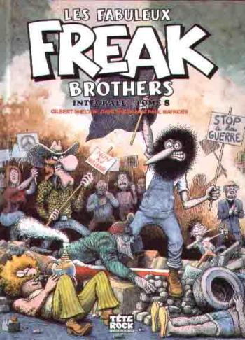 Couverture de l'album Les Fabuleux Freak Brothers - 8. Intégrale - Tome 8