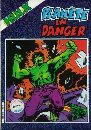 Couverture de l'album Hulk (4ème série - Aredit) - 5. Planète en Danger