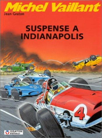 Couverture de l'album Michel Vaillant - 11. Suspense à Indianapolis