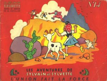 Couverture de l'album Sylvain et Sylvette (Albums Fleurette) - 14. L 'union fait la force