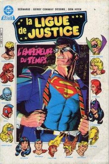 Couverture de l'album La Ligue de Justice - 3. L'Empereur du Temps