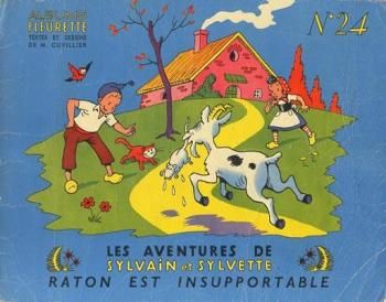 Couverture de l'album Sylvain et Sylvette (Albums Fleurette) - 24. Raton est insupportable