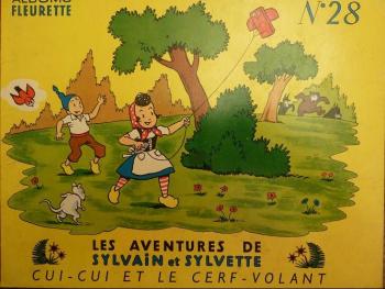 Couverture de l'album Sylvain et Sylvette (Albums Fleurette) - 28. Cui-cui et le cerf volant