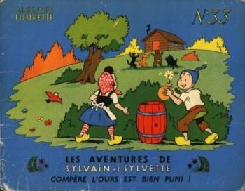 Couverture de l'album Sylvain et Sylvette (Albums Fleurette) - 33. Compère l'ours est bien puni