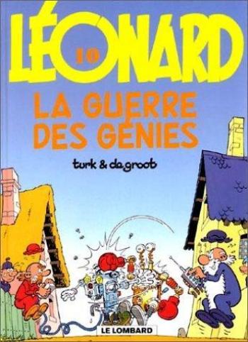 Couverture de l'album Léonard - 10. la guerre des génies