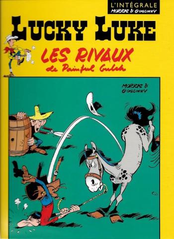 Couverture de l'album Lucky Luke (L'Intégrale Morris & Goscinny) - 28. Les Rivaux de Painful Gulch