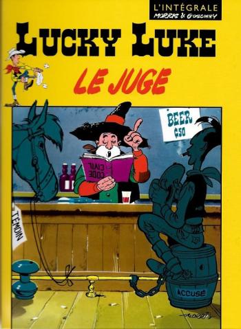 Couverture de l'album Lucky Luke (L'Intégrale Morris & Goscinny) - 34. Le Juge