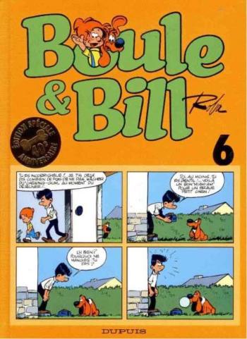 Couverture de l'album Boule & Bill (Édition spéciale 40 ans) - 6. Tome 6
