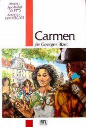 Couverture de l'album Opéra-Bandes dessinées - 1. Carmen